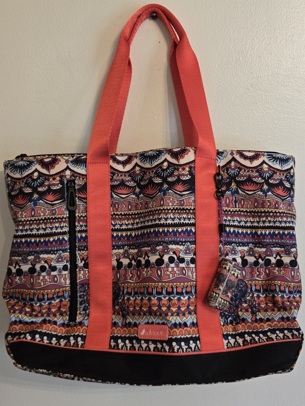 Sakroots Large Colorful Nylon Tote